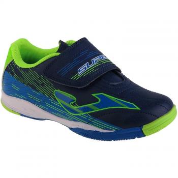 Zapatillas de Fútbol Sala Joma Super Copa Jr 22 SCJS IN para entrenadores de fútbol de salón, color Boy Navy