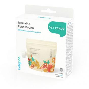Get Ready Reusable Food Pouches 150ml Pack of 5