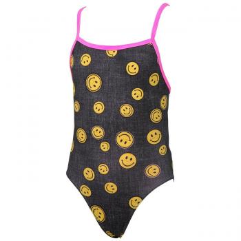 Maru Girls Jeanius Pacer Fly Back, Negro