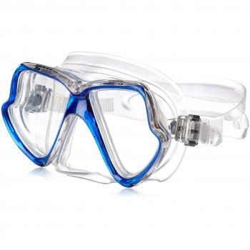 Mares Wahoo - Máscara, Color Azul, Talla única