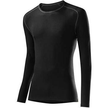 Loeffler Transtex Warm Long Sleeve Thermal Base Layer Shirt - Black Size 46