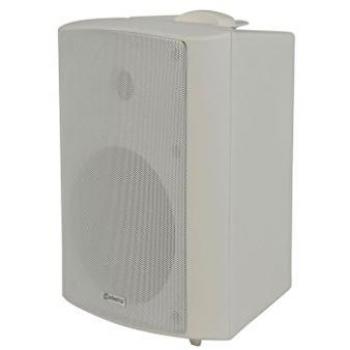 Altavoz de Pared Impermeable 100V o 8 Ohm IP54 - Adastra BP6V-W 6.5 para Exterior Blanco