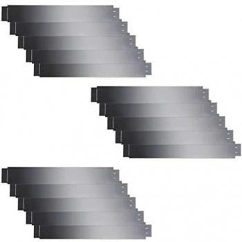 Set de 15 paneles divisorios flexibles de acero galvanizado 100x14 cm