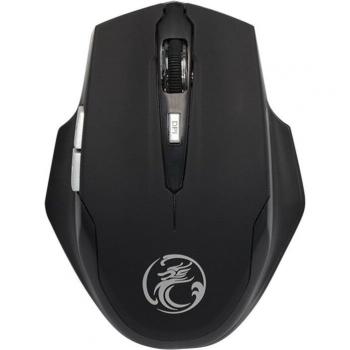 Ratón Inalámbrico Ergonomómico 2.4GHz con 6 Botones Opto-electrónico para Juegos y Oficina