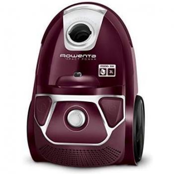 Aspiradora Rowenta Compact Power RO3969, Trineo con Bolsa de Alta Filtración y Filtro Permanente, Capacidad de 3L, Potencia de 750W, Accesorios para Coche Incluidos