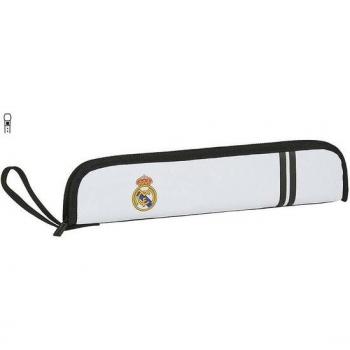 Estuche Portaflautas Real Madrid Primera Equipación 2020/2021 Safta 37x8 cm