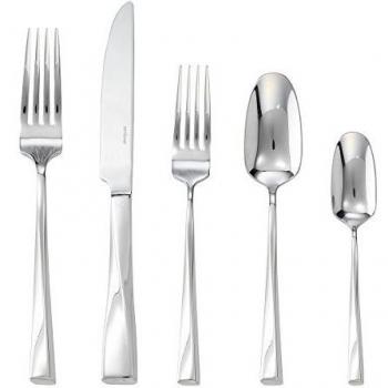 Sambonet Servizio 36 Pz Manico Cavo Orfevre Twist INOX Argentato
