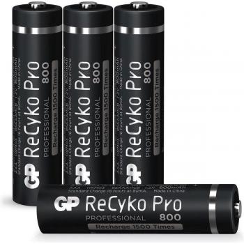 GP ReCyko Pro Pilas recargables AAA 800mAh - 4 uds
