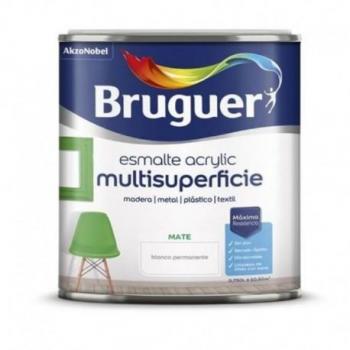 Pintura Esmalte Acrylic Multisuperficie Mate Blanco 2,5 L
