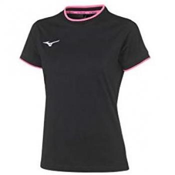 Mizuno Women's Short Sleeve Black Polo Shirt