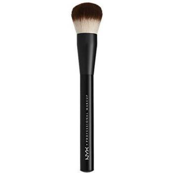 NYX PROFESSIONAL MAKEUP brocha para maquillaje fluido para difuminar Pro Multi-Purpose Buffing Brush 3 de fibra