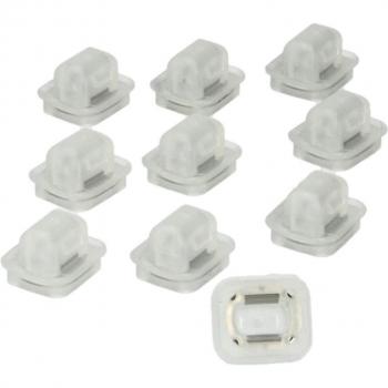 Fijación ROMIX C60547, Clip Listón, 10 Piezas, Alta resistencia, Material plástico duradero, Diseño ergonómico para fácil instalación