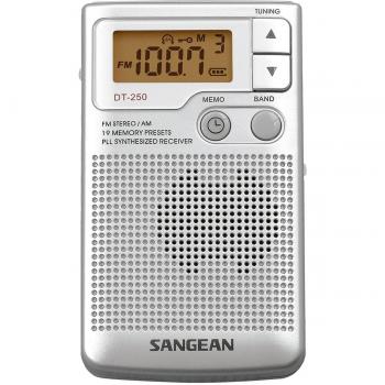 Sangean DT-250 - Radio, plateado