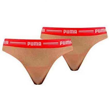 PUMA Women String 2P Pack Ropa Interior, Light Pink, S para Mujer