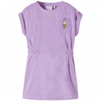 Vestido infantil lila 104