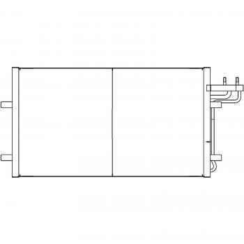 BEHR HELLA SERVICE 8FC 351 301-734 Kondensator, Klimaanlage