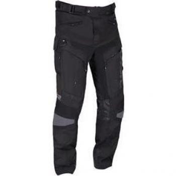 Pantalón de Moto Richa Infinity 2 Adventure Negro, pantalones textiles impermeables para motocicletas, talla L
