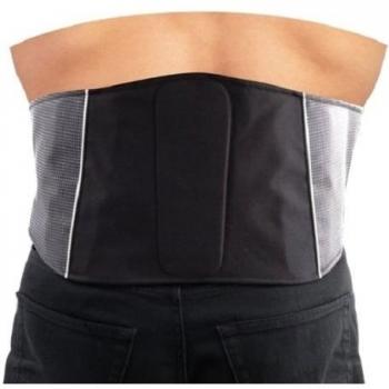 Roleff RO93_L Faja Lumbar para Motorista, Negro, L