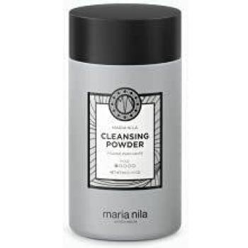 Maria Nila Cleansing Powder, 60 g - Polvo limpiador facial, fórmula suave y natural, adecuado para todo tipo de piel, libre de sulfatos y parabenos, contiene ingredientes orgánicos y veganos