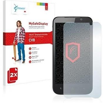 2x Vikuiti MySafeDisplay protector de pantalla CV8 de 3M para Brondi Caesar