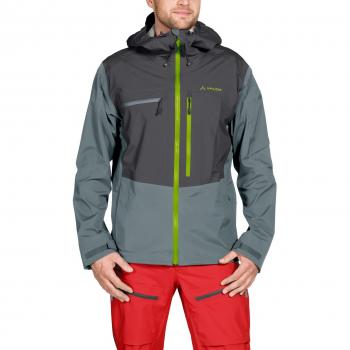 VAUDE Back Bowl Chaqueta, Hombre, Gris