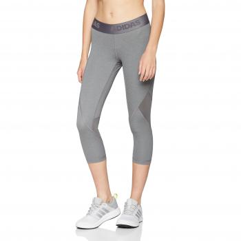 Adidas Ask SPR TIG 34H Mallas Pirata, Mujer, Gris
