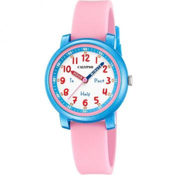 Reloj Unisex Calypso K5827/2 Digital con Correa de Caucho Rosa