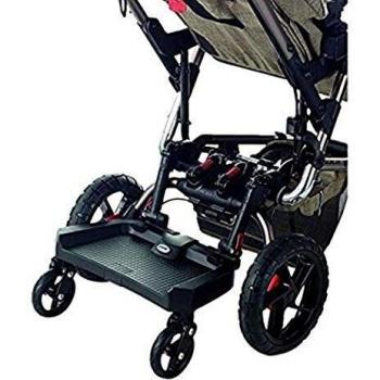 Jané Go Up Surfer Plataforma Universal Cochecito, uso desde año y medio hasta 20 kg, Fácil Instalación, Plegable, Antideslizante, Ruedas 360