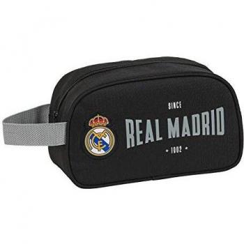 safta 812024248 Neceser, Bolsa de Aseo Adaptable a Carro Real Madrid CF, Multicolor