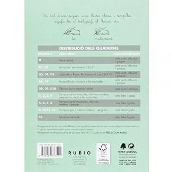 Rubio E-5 CAT - Cuaderno escritura