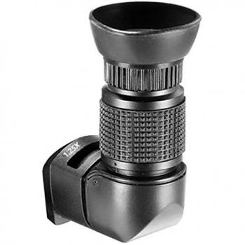 Neewer® 1,25X/2.5X Ampliación Visor de ángulo recto con 5 adaptadores de montaje para la cámara réflex digital como Canon, Nikon, Pentax, Minolta, Dynax, Samsung, Olympus