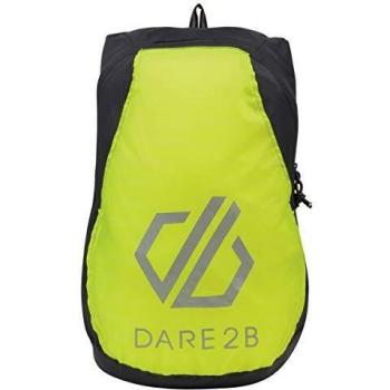 Dare 2b Silicone III Rsck - Mochila Deportiva Ligera Unisex, Color Ebony/FluYel, tamaño FR : Taille Unique