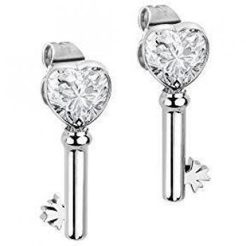 Morellato Pendientes para mujer de acero inoxidable SAIX09