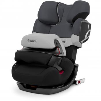 Cybex Silver Pallas 2-Fix 515111001 Silla de Coche 2 en 1, Grupo 1/2/3, Colección de Color 2021, Gris