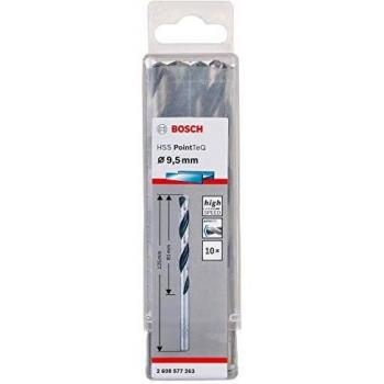 Bosch Broca Helicoidal HSS PointTeQ 9,5 mm