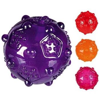 TRIXIE Pelota de Caucho para Perro, Color Naranja, 7 cm
