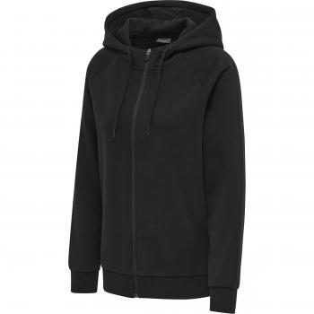 Hummel Women's Red Classic Zip-Up Hoodie