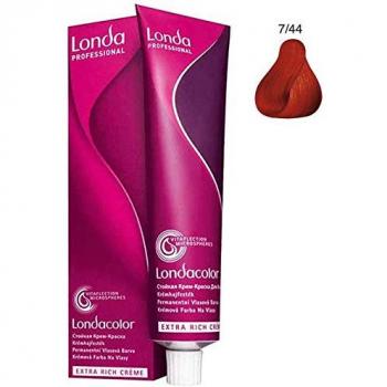 Londa Professional Extra Rich Cream Permanent Hair Color 7/44 with Vitaflection Microspheres 60ml