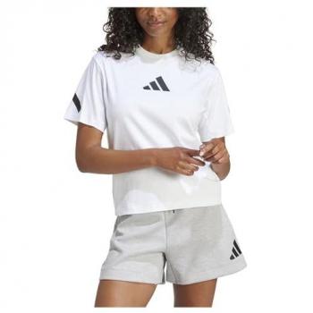 Camiseta de Mujer adidas Z.N.E. Blanco - Ajuste Regular