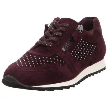 Hassia 4-301932-44000 - Zapatos de cordones de Piel para mujer rojo Chianti, color rojo, talla 40