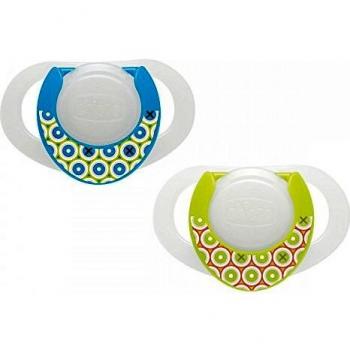 CHUPETE CHICCO LUMINOSO CAUCHO 0M+1UD