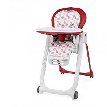 Trona Ajustable Progres5 en Rojo de Chicco