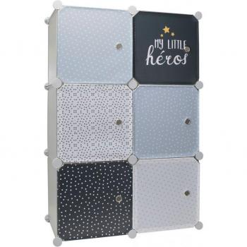 Estantería Modulable 6 Cubos N Azul CMP IBERICA THE HOME DECO KIDS