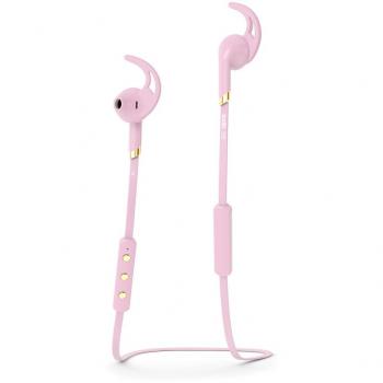 tre- Bluetooth Earbuds with Wingtip - Pink