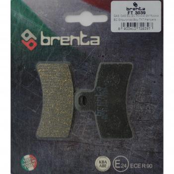 Brenta Pastillas freno organiche Moto para gas gas EC 50 Boy, EC 50 Rookie, MC 65, TXT