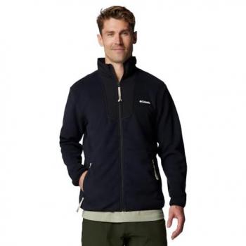 Columbia Forro Polar Sequoia Grove™ con Cremallera para Hombre, Color Negro, Talla XXL