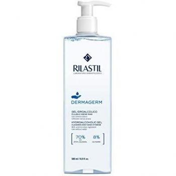 Rilastil Dermagerm - Gel De Manos Hidroalcohólico 2 En Higienizante E Hidratante, Con Glicerina, De Secado Rápido - 500 Ml