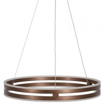 Lámpara de Techo Marrón Dorado Cristal Hierro 220-240 V 60 x 60 x 9 cm