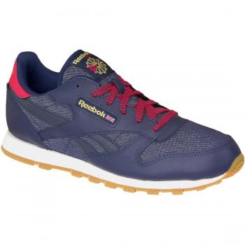 Reebok Reebok Classic Leather Dg Ar2042, Unisex Kids’ Low-Top Sneakers, Blue