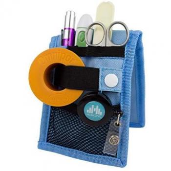 MINIKEEN'S, Salvabolsillos enfermera, Azul, Mobiclinic